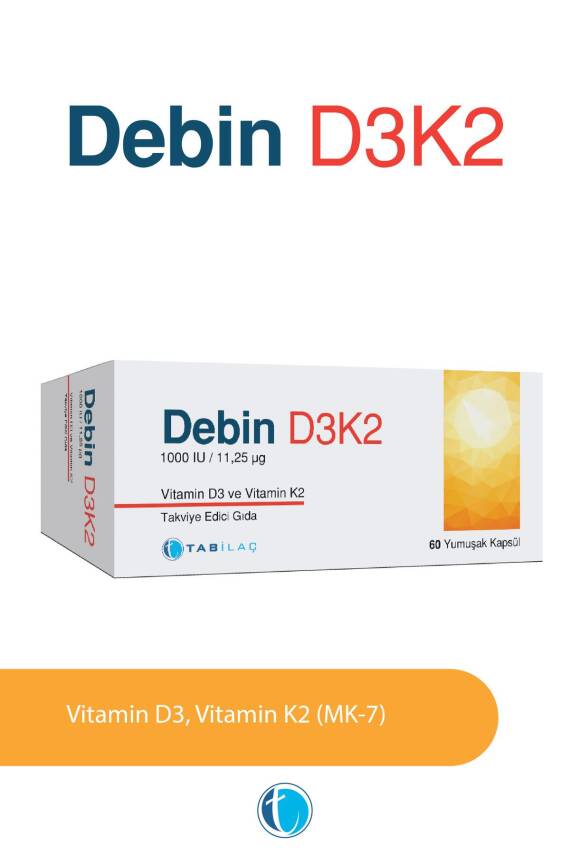 Debin D3k2 60 Yumuşak Kapsül - 1