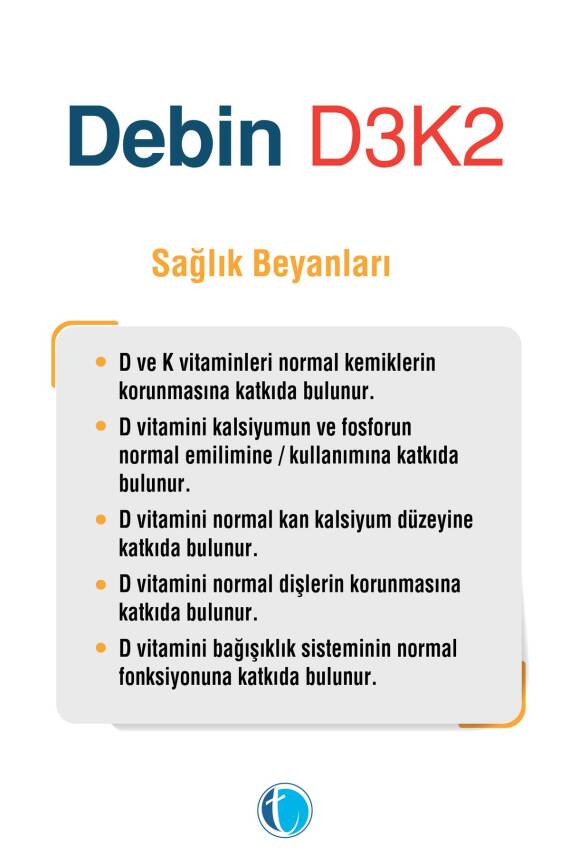 Debin D3k2 60 Yumuşak Kapsül - 4