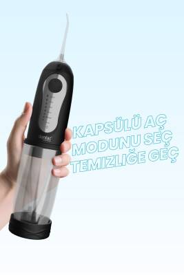 Dentac Waterful Portatif Ağız Duşu Siyah - 5
