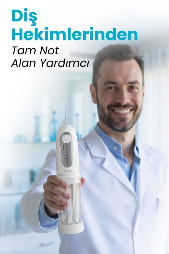 Dentac Waterful Portatif Ağız Duşu Beyaz - 3