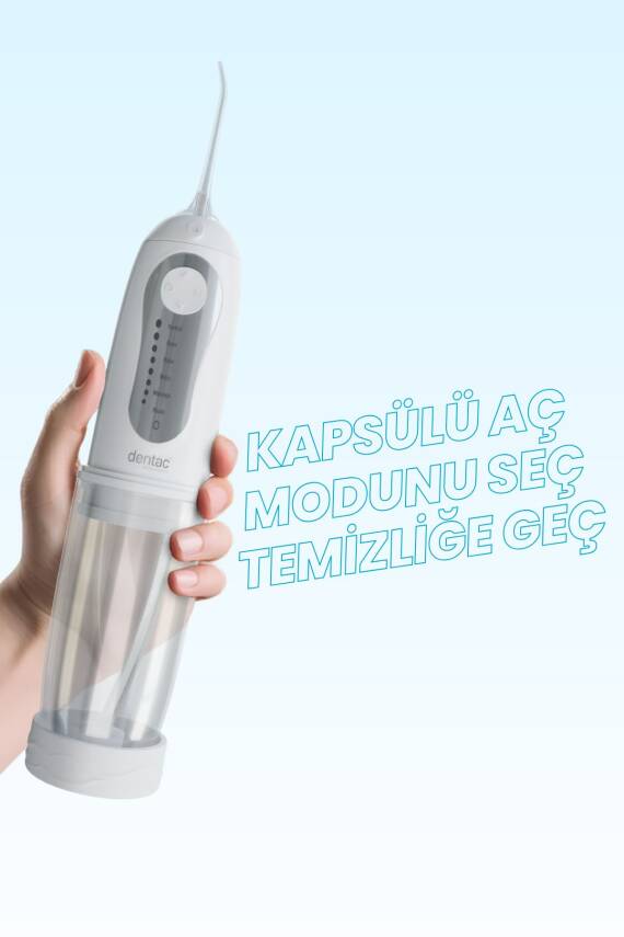 Dentac Waterful Portatif Ağız Duşu Beyaz - 5