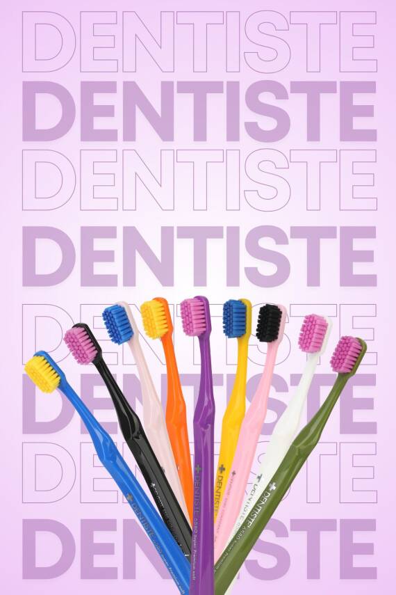 Dentiste 6580 Super Premium Soft Diş Fırçası & Mavi & - 7