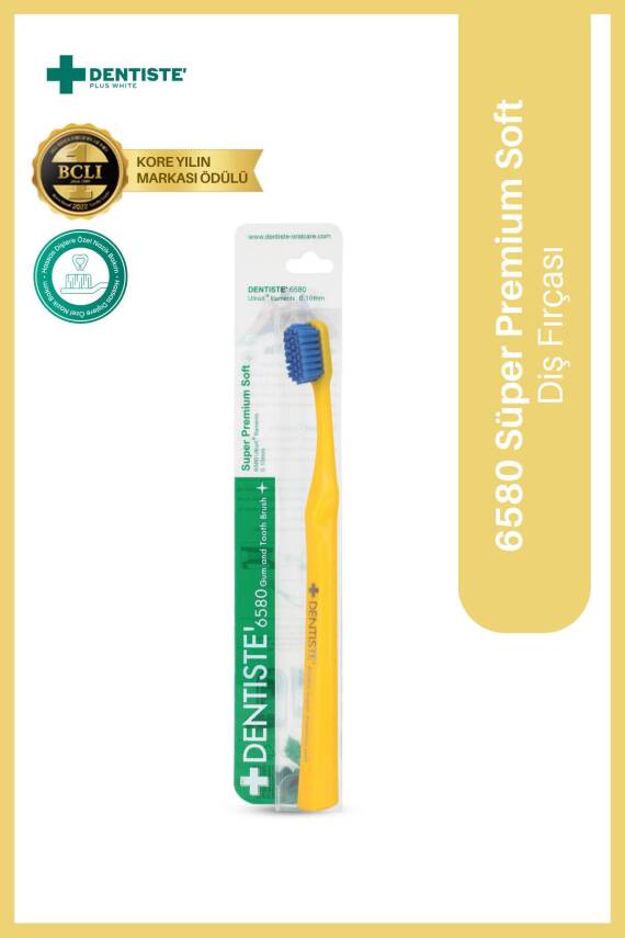 Dentiste 6580 Super Premium Soft Diş Fırçası & Sarı & - 1