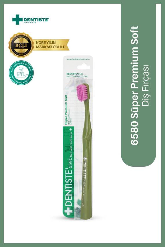Dentiste 6580 Super Premium Soft Diş Fırçası & Yeşil & - 1