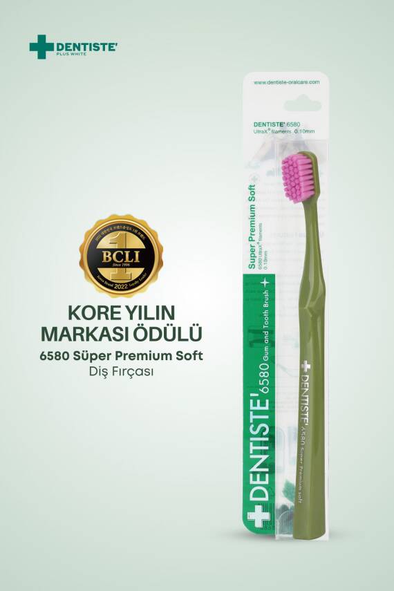 Dentiste 6580 Super Premium Soft Diş Fırçası & Yeşil & - 3