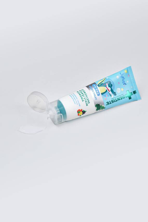 Dentiste Junior Diş Macunu Karışık Meyve Aromalı 6 Yaş 60 gr - 5