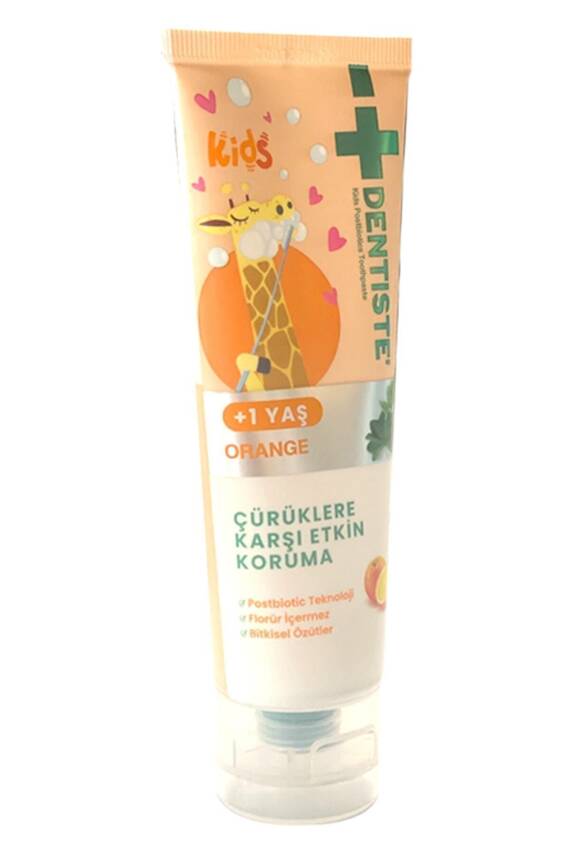 Dentiste Kids Florürsüz Portakal Aromalı Diş Macunu 1-6 Yaş - 6
