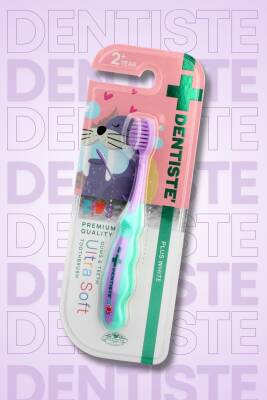 Dentiste Kids Toothbrush Mor-Yeşil - 7