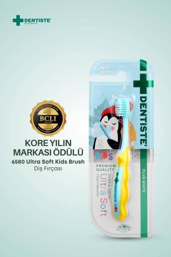 Dentiste Kids Toothbrush Sarı-Mavi - 3