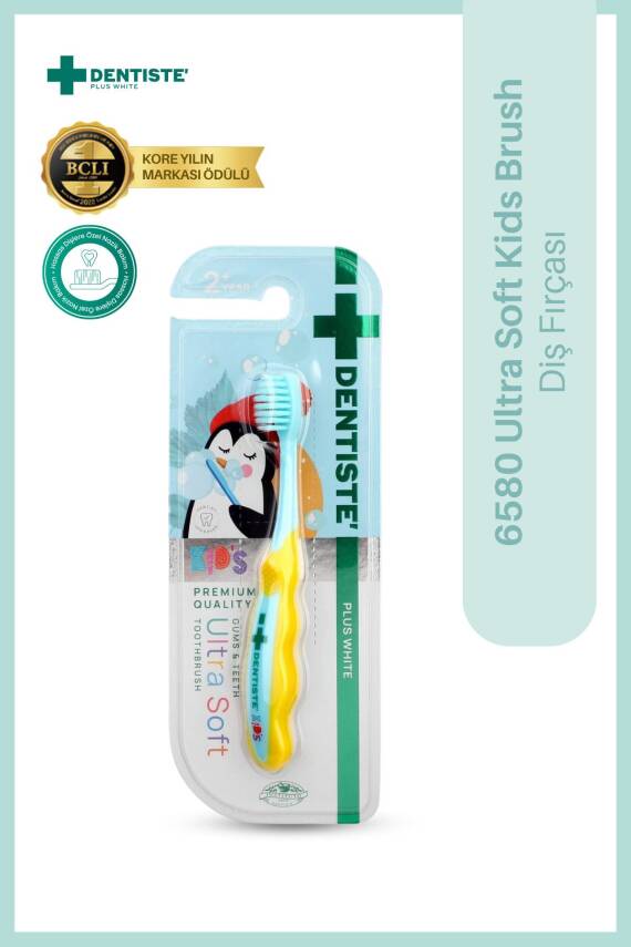 Dentiste Kids Toothbrush Sarı-Mavi - 1