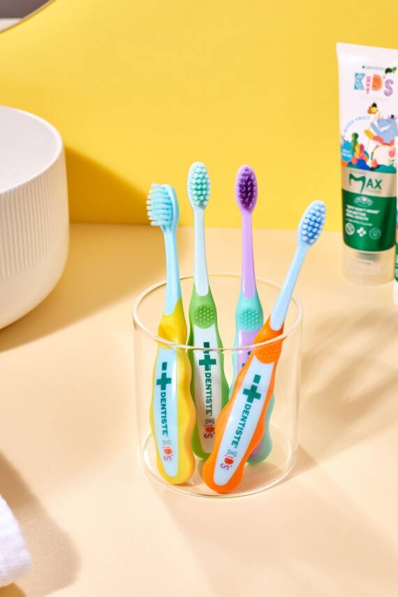 Dentiste Kids Toothbrush Sarı-Mavi - 4