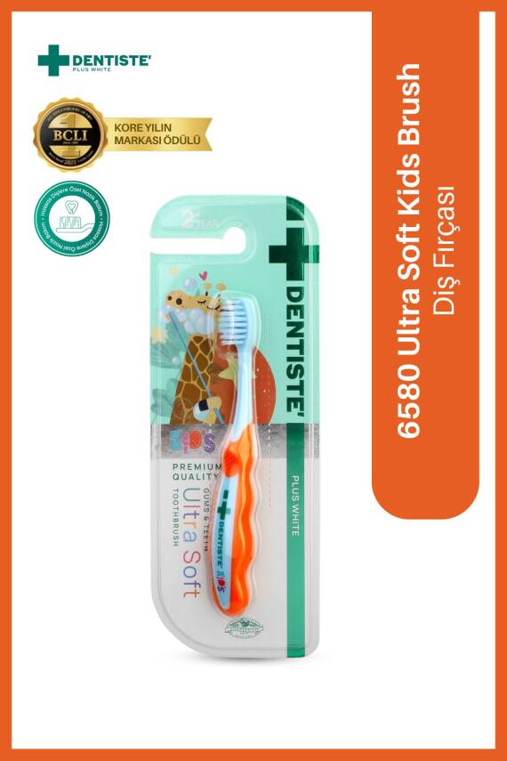 Dentiste Kids Toothbrush Turuncu-Mavi - 1