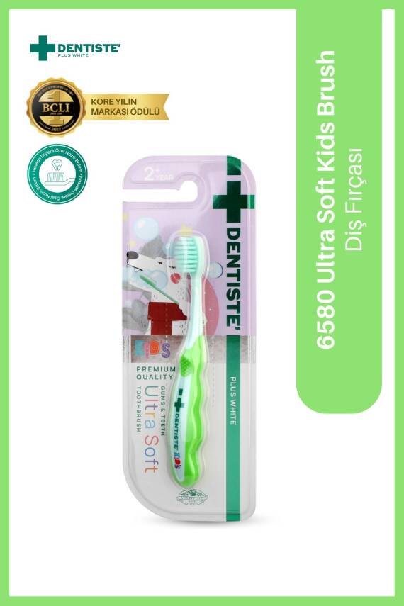 Dentiste Kids Toothbrush Yeşil-Turkuaz - 1