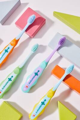 Dentiste Kids Toothbrush Yeşil-Turkuaz - 5
