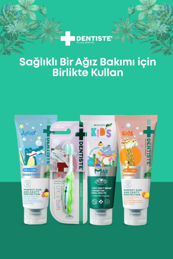 Dentiste Kids Toothbrush Yeşil-Turkuaz - 6