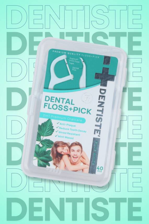 Dentiste Kürdanlı Diş İpi 40'lı paket - 7