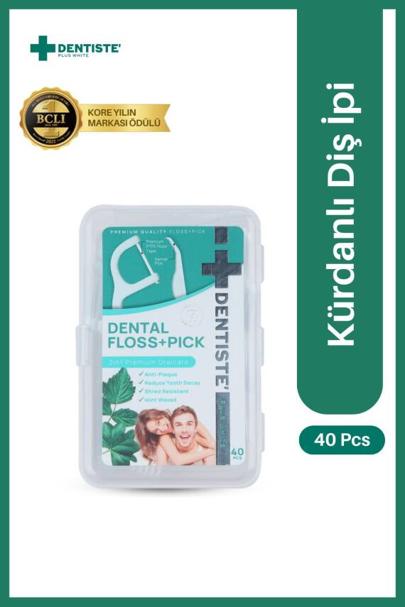 Dentiste Kürdanlı Diş İpi 40'lı paket - 1