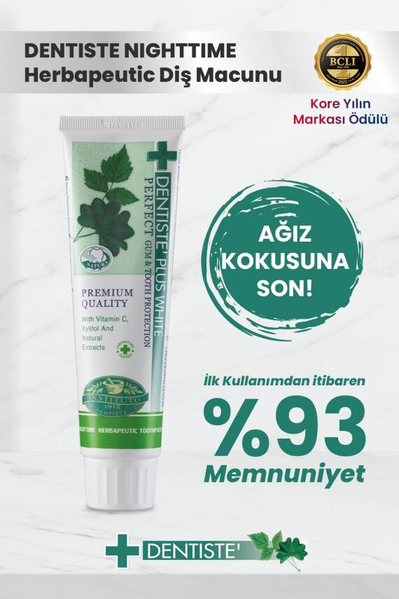 Dentiste Plus Nighttime Herbapeutic Diş Macunu 100gr - 2