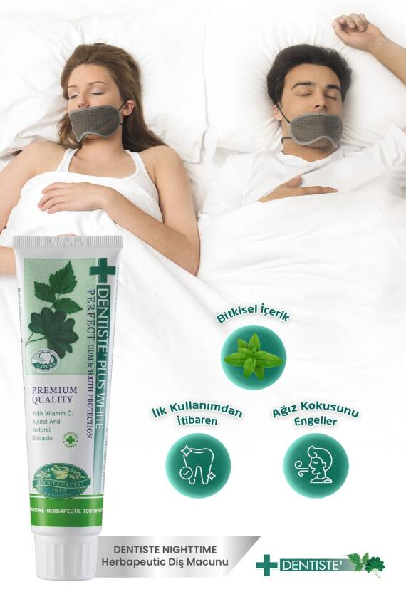 Dentiste Plus Nighttime Herbapeutic Diş Macunu 100gr - 4