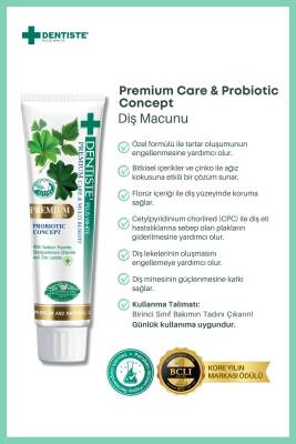 Dentiste Plus White Premium Care Prebiotik Konsept Diş ve Dişetleri İçin Koruma Diş Macunu 100g - 2