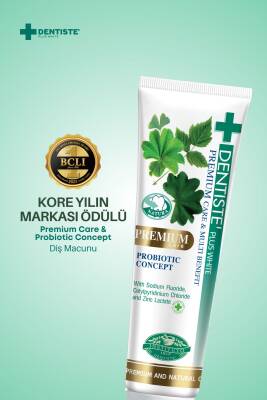 Dentiste Plus White Premium Care Prebiotik Konsept Diş ve Dişetleri İçin Koruma Diş Macunu 100g - 3