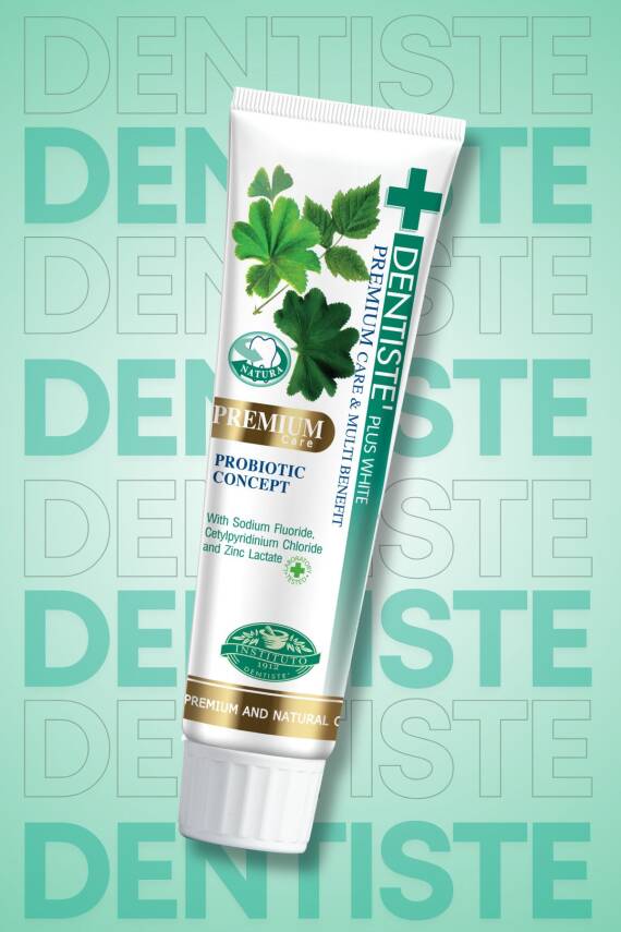 Dentiste Plus White Premium Care Prebiotik Konsept Diş ve Dişetleri İçin Koruma Diş Macunu 100g - 8