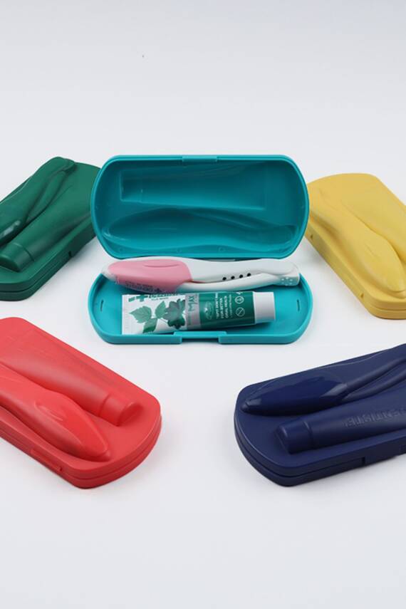 Dentiste Pocket Pro Susuz Fırçalama Seyahat Seti (Mavi) - 4