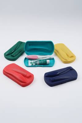 Dentiste Pocket Pro Susuz Fırçalama Seyahat Seti (Mavi) - 7
