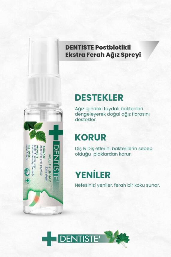 Dentiste Postbiotikli Ekstra Ferah Ağız Spreyi - 2