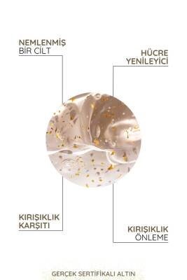 Derminix 24k Gold Beauty Altın Parçacıklı Hyaluronik Asit Içeren Cilt Bakım Serumu 30ml - 2
