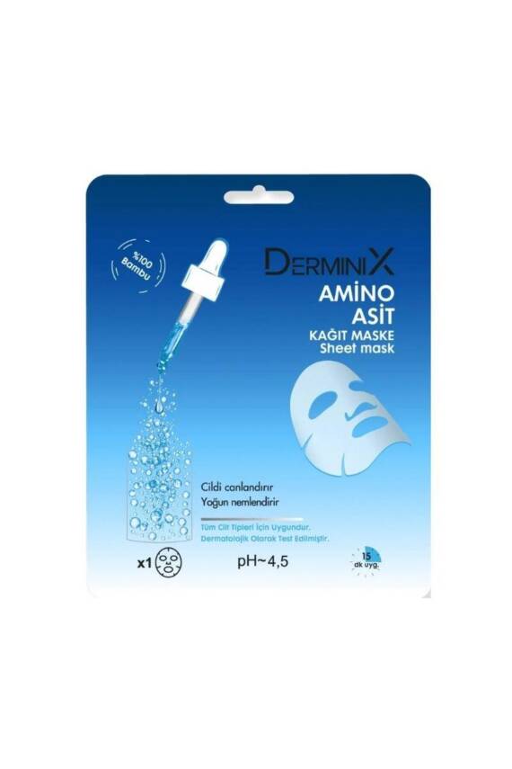 Derminix Amino Asit Kağıt Maske - 1