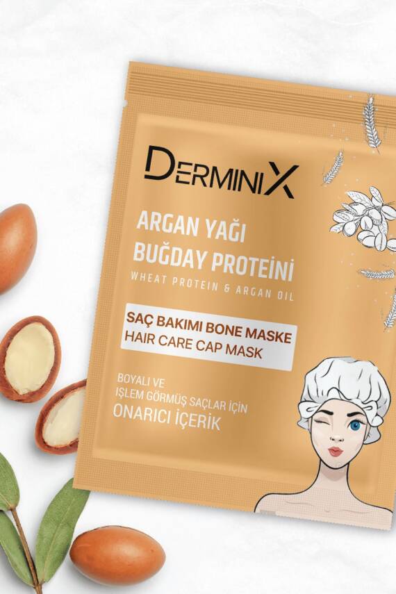 Derminix Buğday Proteini & Argan Yağı Bone Saç Maskesi - 2