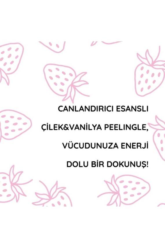 Derminix Çilek Vanilya Vücut Peelingi 300 ml - 4