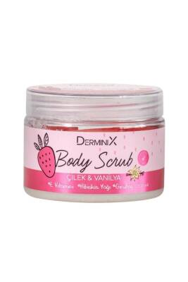 Derminix Çilek Vanilya Vücut Peelingi 300 ml - 1