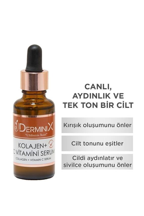 Derminix Kolajen+c Vitamini Serum (collagen+c Vitamin Serum) 30ml - 4