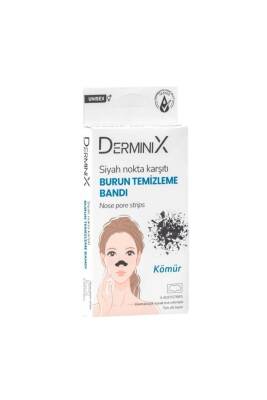 Derminix Kömürlü Siyah Nokta Karşıtı Burun Temizleme Bandı - Derminix