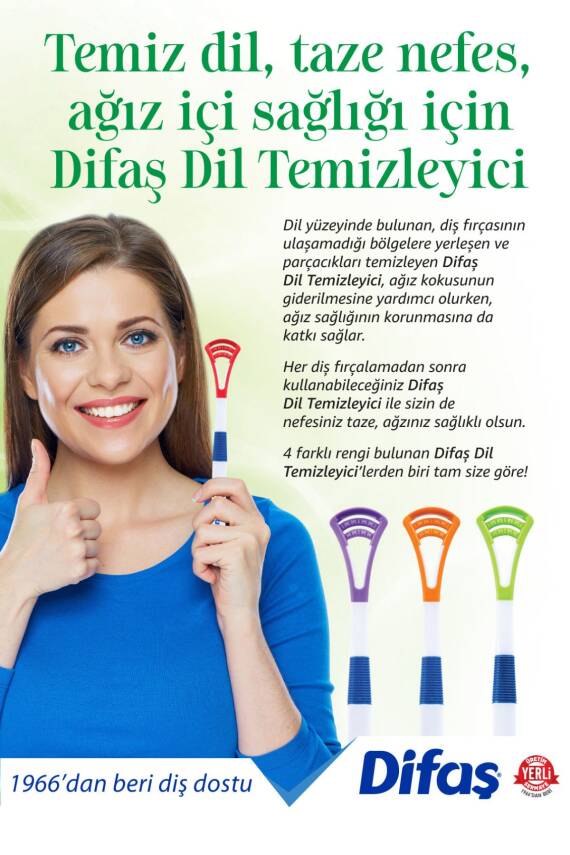 Difaş Dil Temizleyici - 3