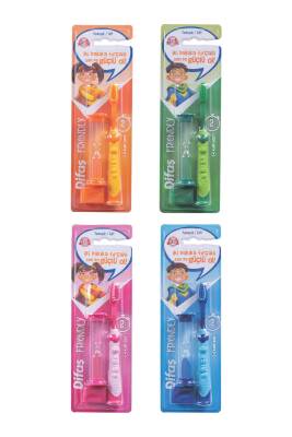 Difaş Friendly Çocuk Diş Fırçası Yumuşak + Kum Saati - Difaş