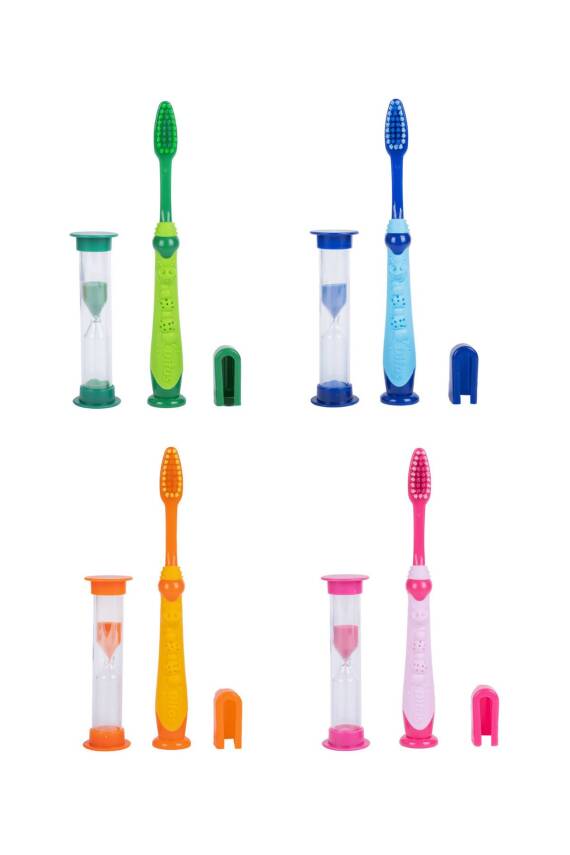 Difaş Friendly Çocuk Diş Fırçası Yumuşak + Kum Saati - 2