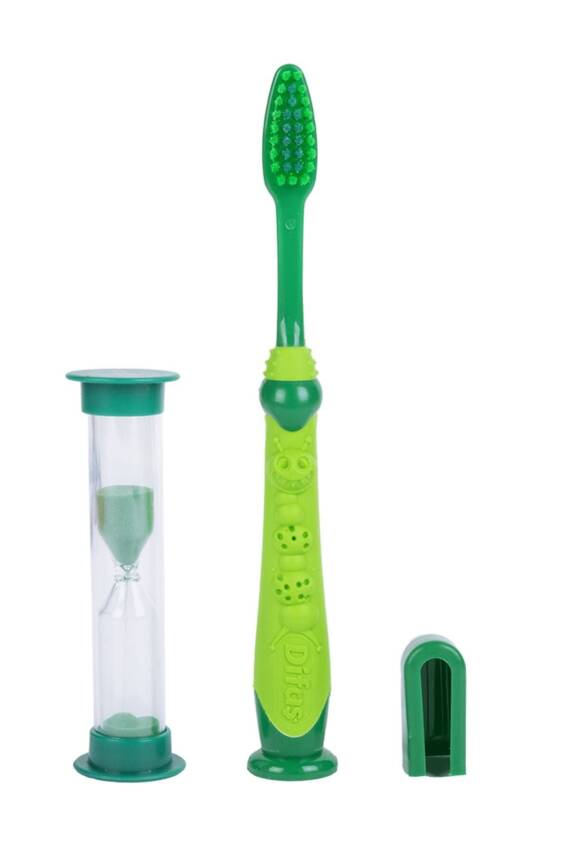 Difaş Friendly Çocuk Diş Fırçası Yumuşak + Kum Saati - 3
