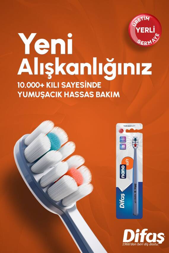 Difaş Nano Soft Diş Fırçası - 5