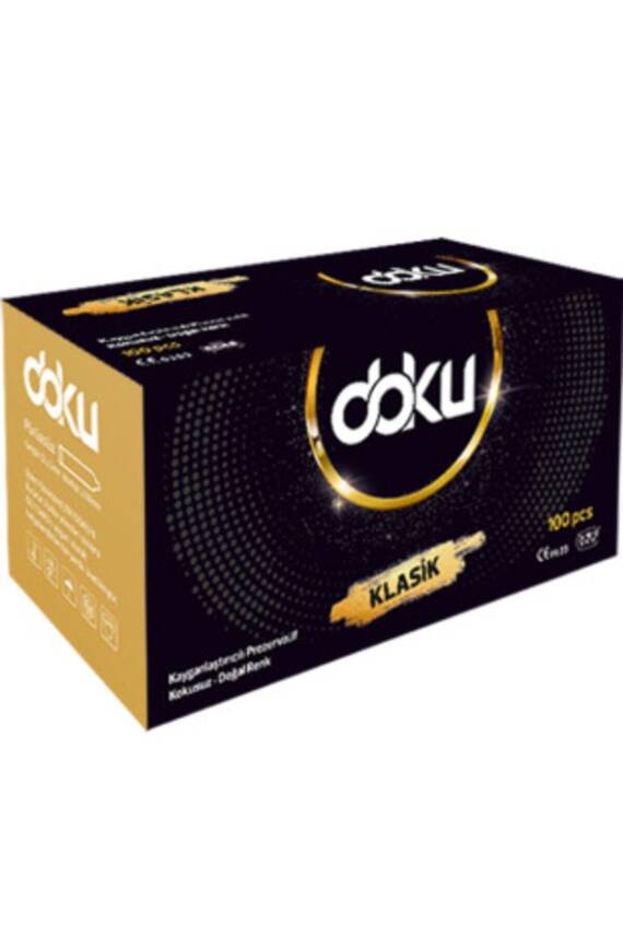 Doku Klasik Prezervatif - 100 Adet - 2
