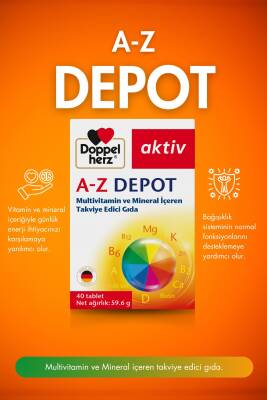 Doppelherz A-Z Depot Multivitamin 40 Tablet - 2