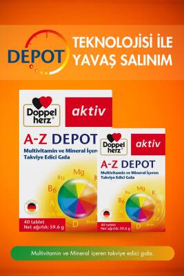 Doppelherz A-Z Depot Multivitamin 40 Tablet - 3
