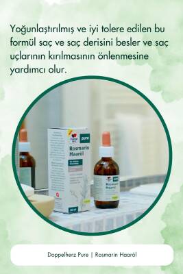 Doppelherz Biberiye Özü İçeren Saç Bakım Yağı 50 ml - 2