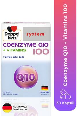 Doppelherz Koenzim Q10 + Vitamins 100 Mg 30 Kapsül - Doppelherz