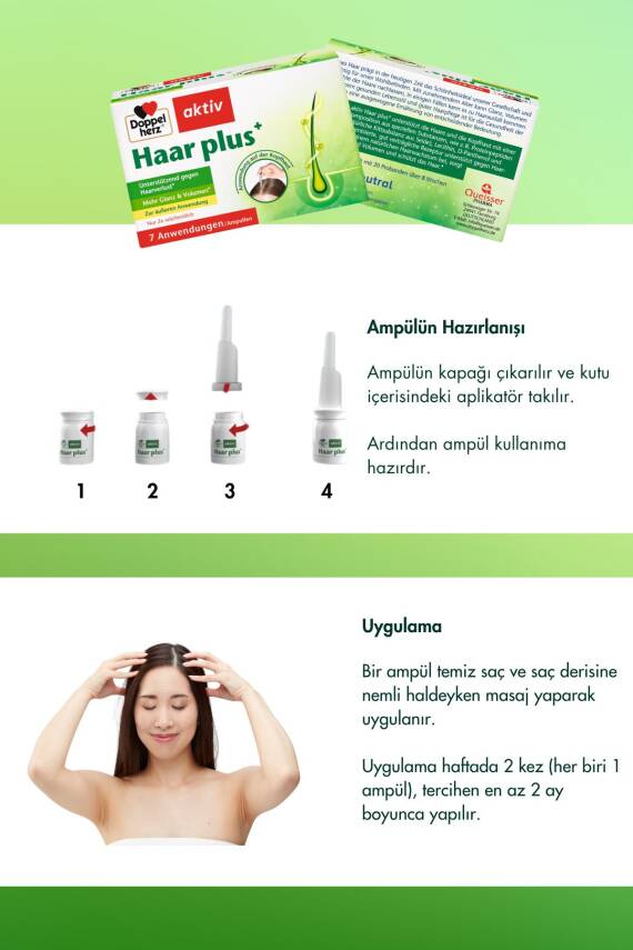 Doppelherz Saç Bakım Serumu Dökülme Karşıtı (7 x 6 ml) - 3
