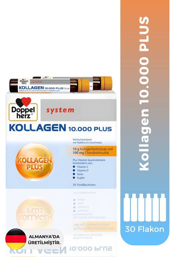 Doppelherz System Kollagen 10.000 Plus 30 X 25 ml Flakon - 1
