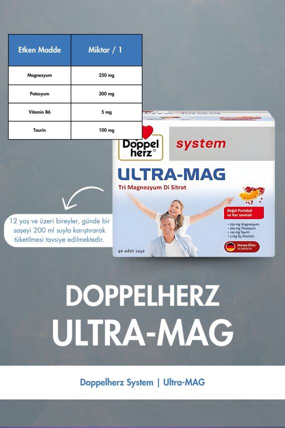Doppelherz System Ultra-Mag 40 Saşe - 4