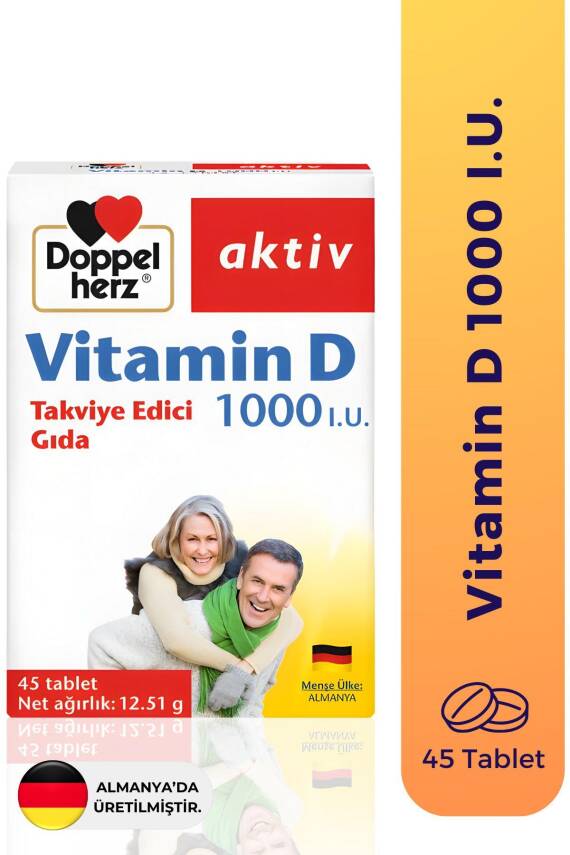 Vitamin D 1000 IU 45 Tablet - 1